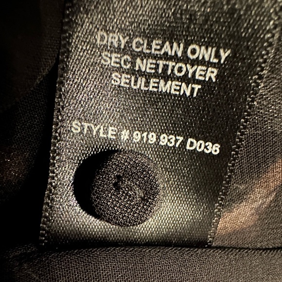 Rebecca Taylor Elegant Black and Pink Patterned Dress size 6 - Picture 10 of 11